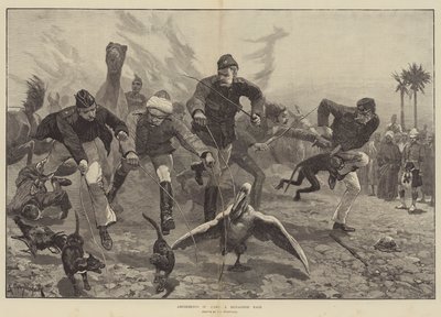 Amusements in Camp, a Menagerie Race by Richard Caton Woodville junior